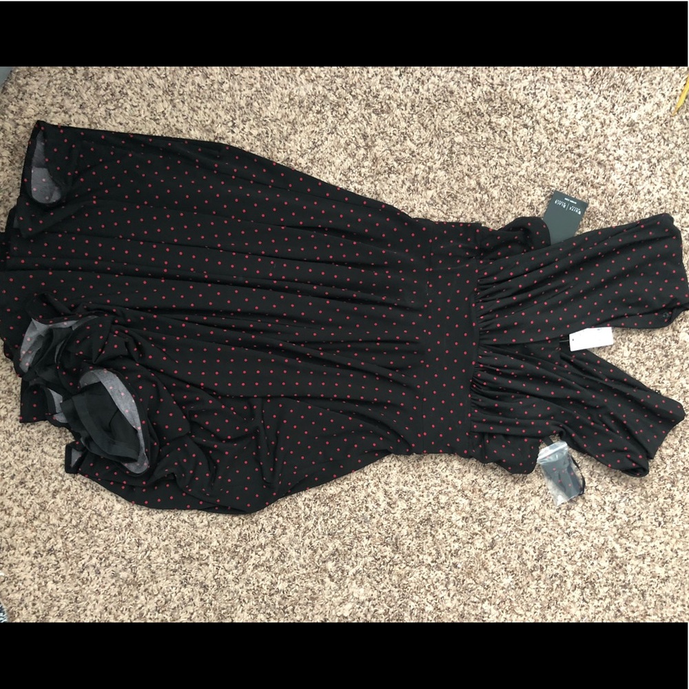 WHBM - Black and Red Polka Dot Genius Convertible